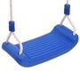 Voir la diapositive 3 : VIDAXL Sièges de balançoire avec cordes 2 pcs bleu 38x16 cm PE