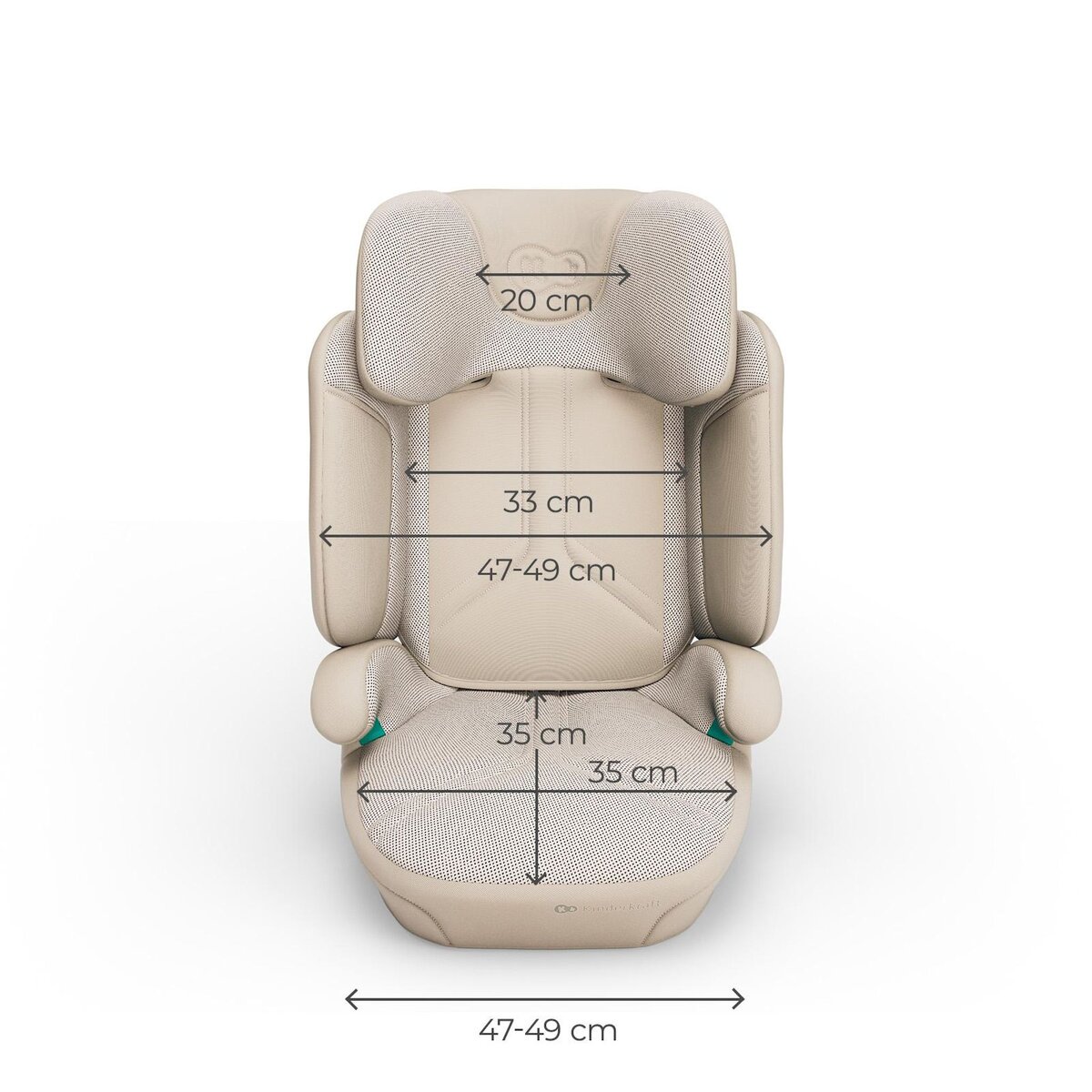 KINDERKRAFT Siège auto évolutif pour enfants de 100 à 150 cm
