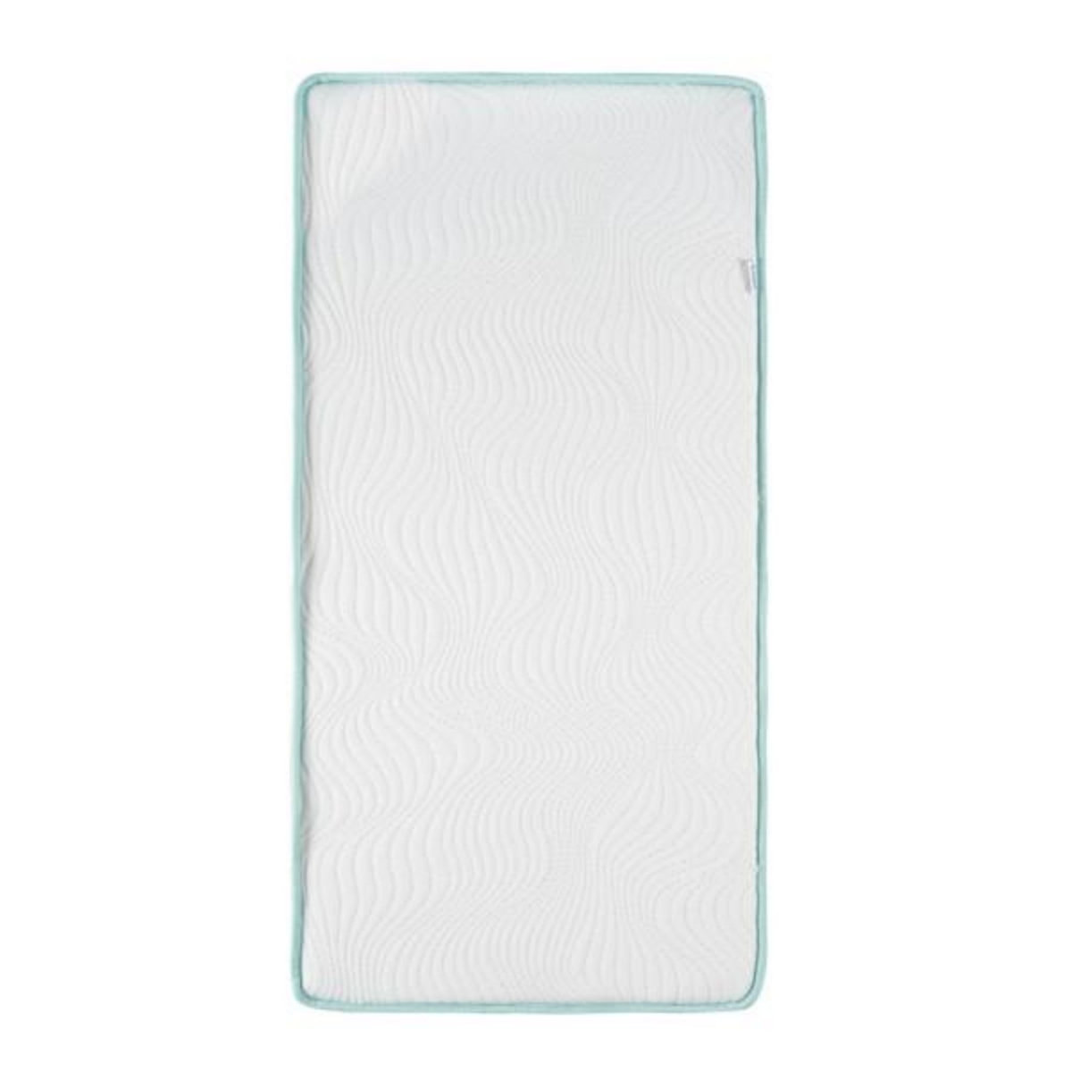 TINEO Matelas bébé 60x120x10cm Aloe vera - Peau Sensible - Propriétés Anti Bactériennes/Allergenes - Apaisant - Fabriqué En Fran