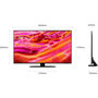 Voir la diapositive 2 : Samsung TV Mini Led NeoQLED TQ43QN90F 4K AI 2025