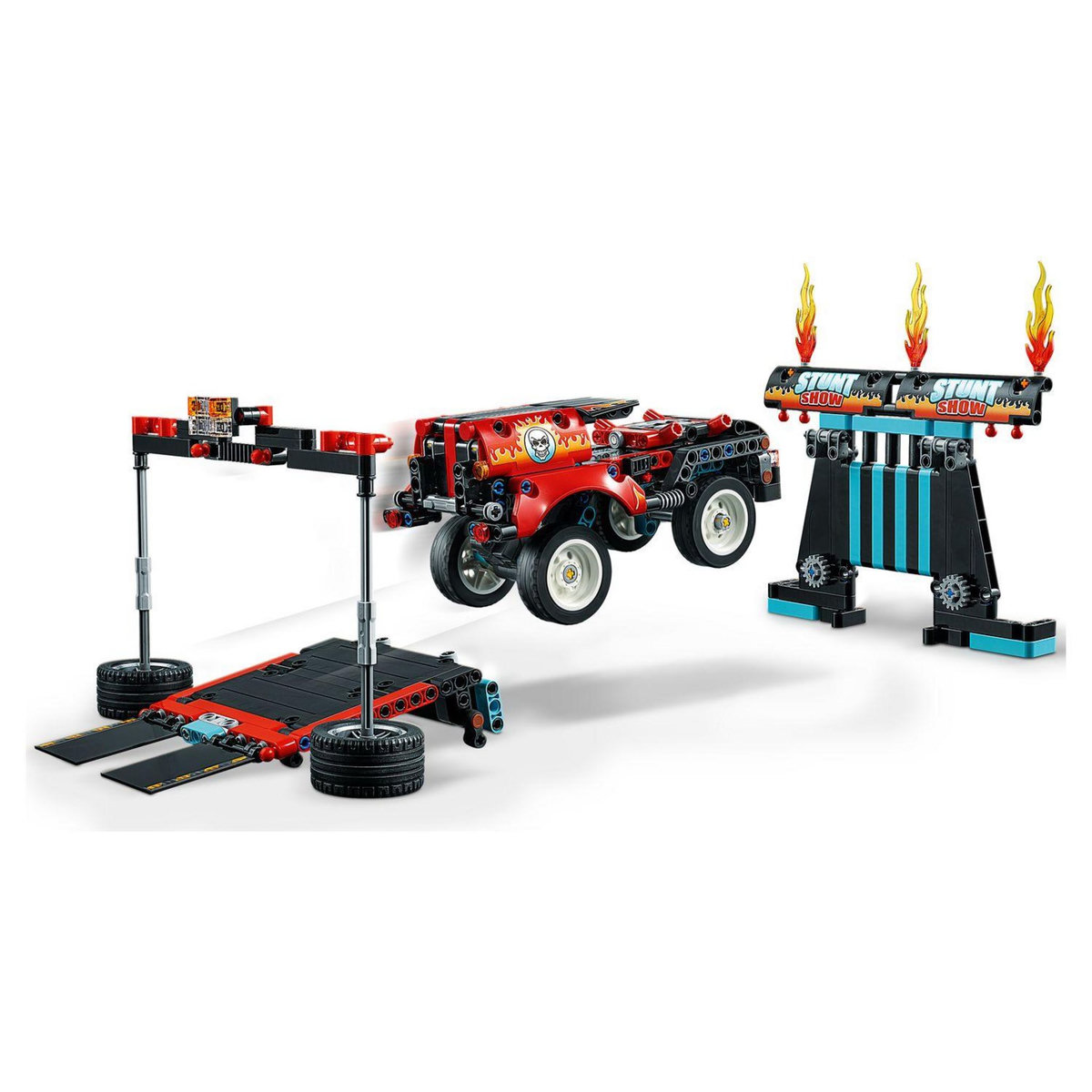 LEGO Technic 42106 - Le Spectacle de Cascades Camion et Moto