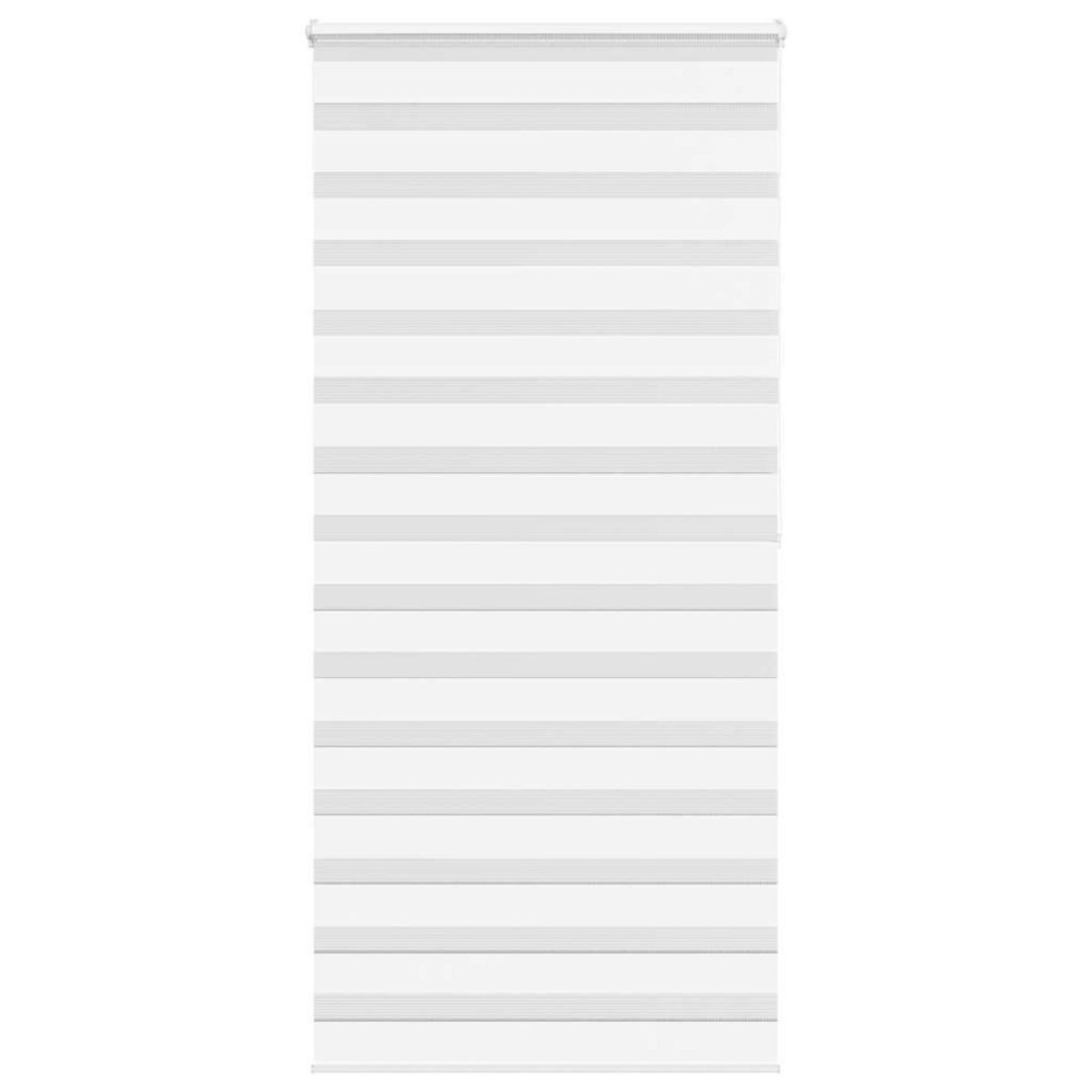 VIDAXL Store zebre blanc 100x200 cm largeur du tissu 95,9cm polyester