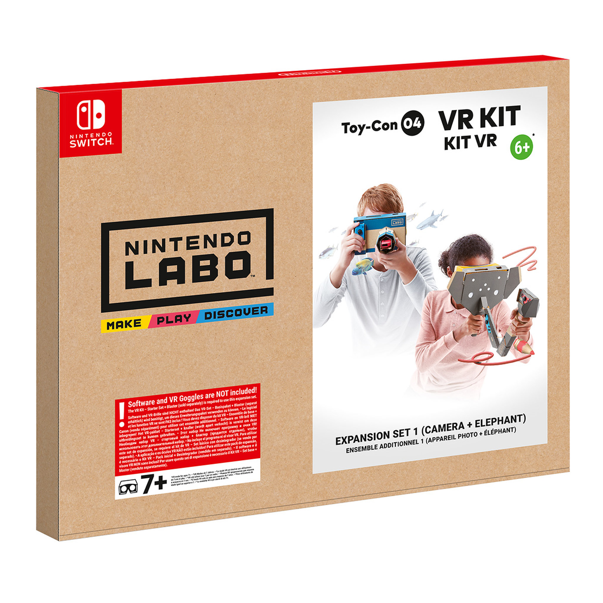 Nintendo Labo - Toy-Con 04 - Appareil Photo + Éléphant