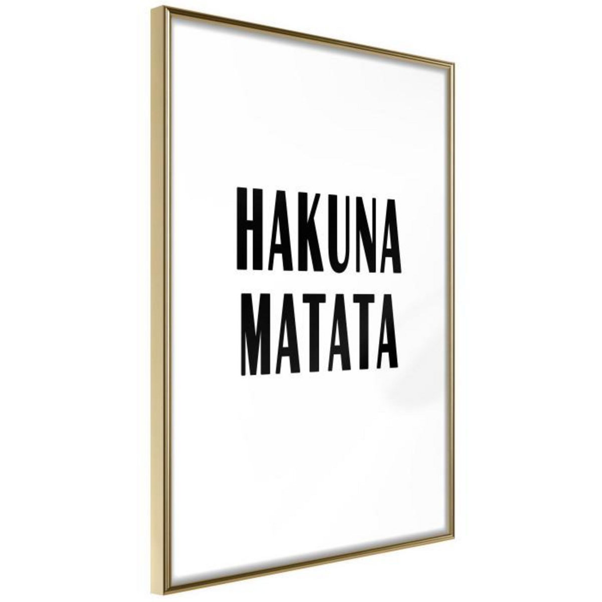 Paris Prix Affiche Murale Encadrée  Hakuna Matata
