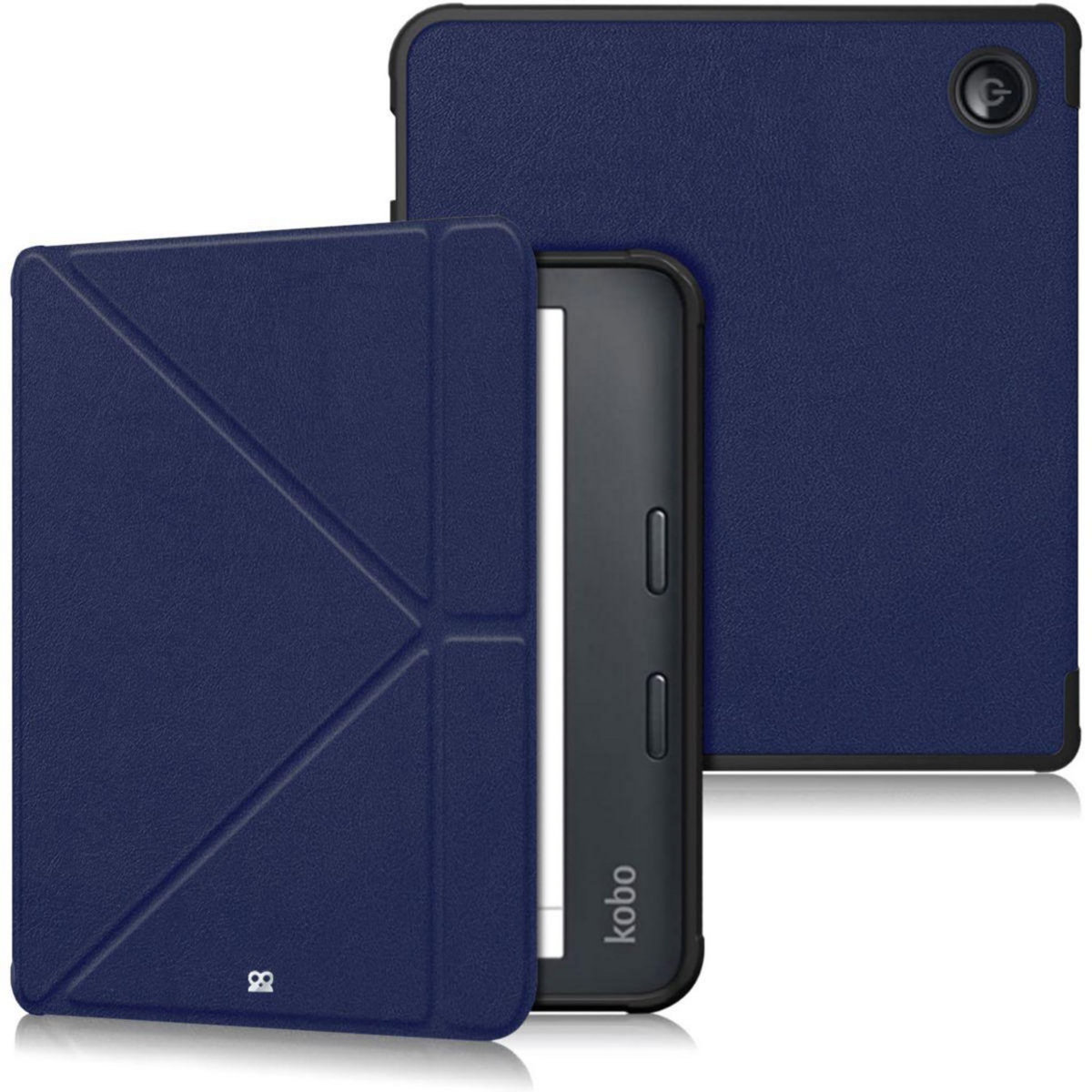 IBROZ Etui Origami Kobo Libra Colour 2024 bleu