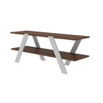 TOILINUX Meuble TV April. Coloris disponibles : Blanc, Marron, Gris