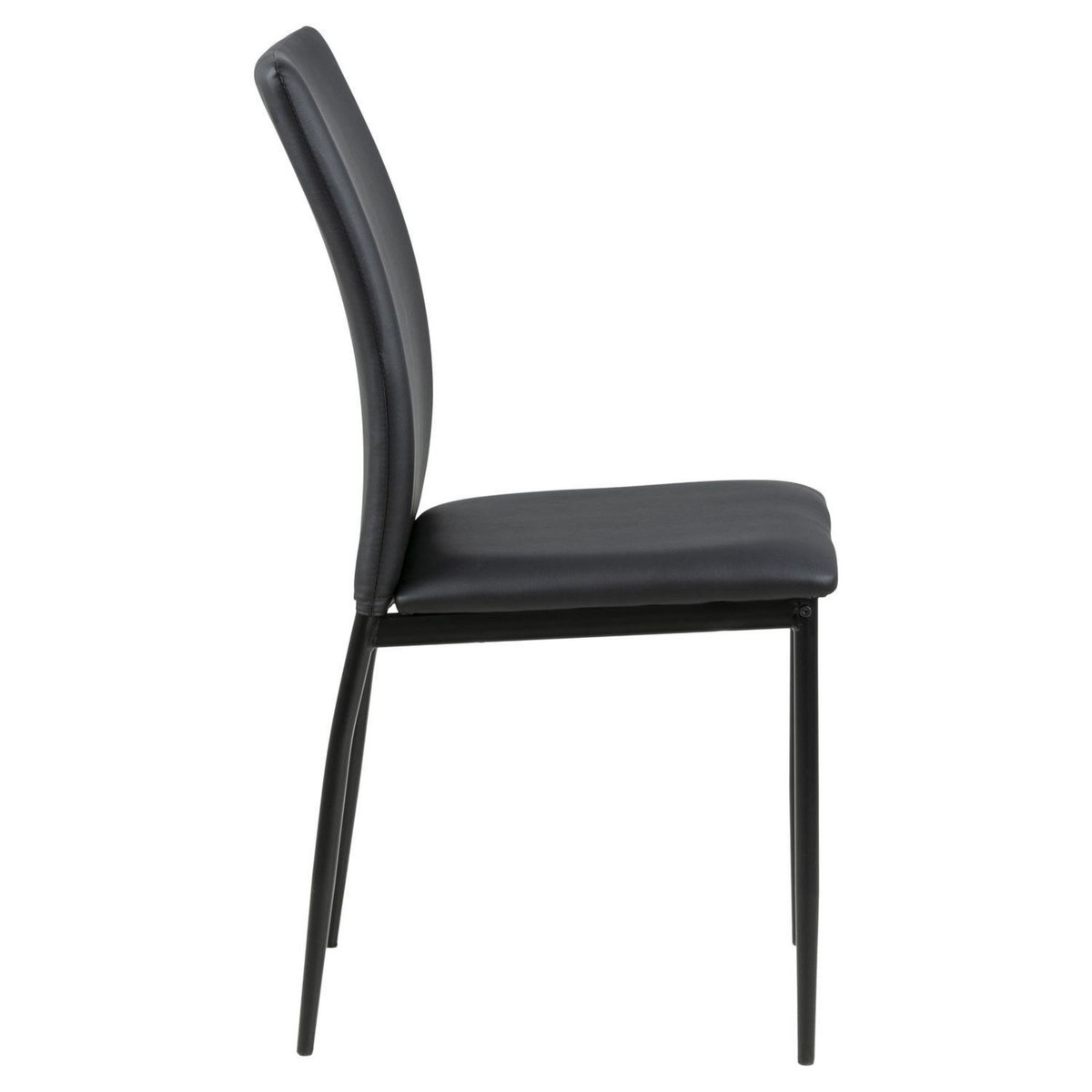 TOILINUX Lot de 4 Chaises de salle à manger Julia en Simili