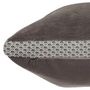 Voir la diapositive 2 : ATMOSPHERA Coussin Déco Déhoussable  Otto  55x55cm Gris