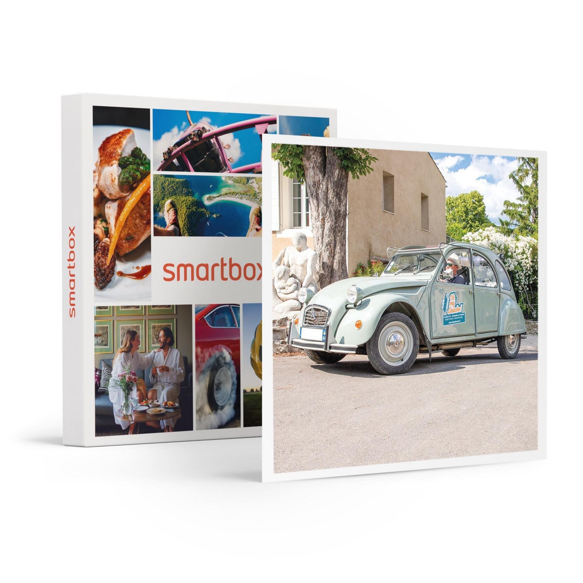 Smartbox Promenade de 4h en 2 CV sur le thème de l'huile d'olive avec dégustation - Coffret Cadeau Sport & Aventure