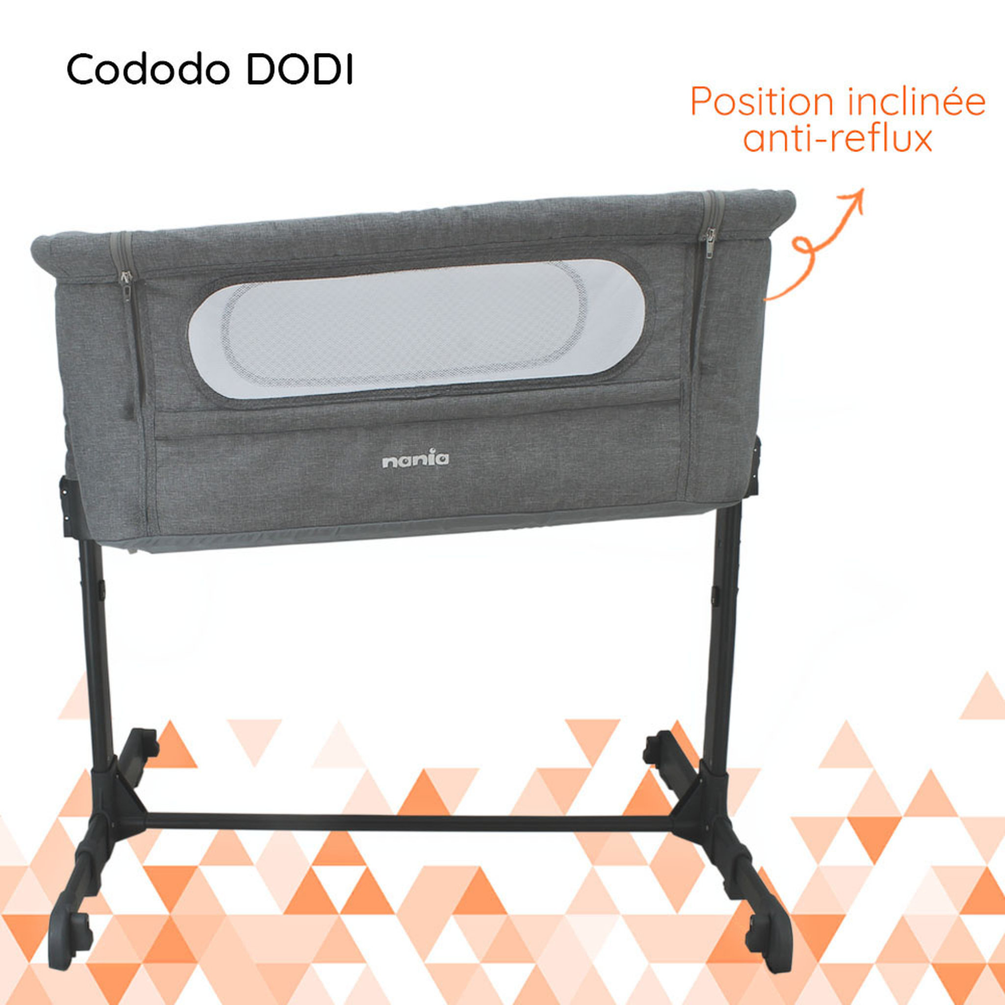 Voir la diapositive 3 : NANIA Cododo Dodi  Lit appoint 2 en 1 