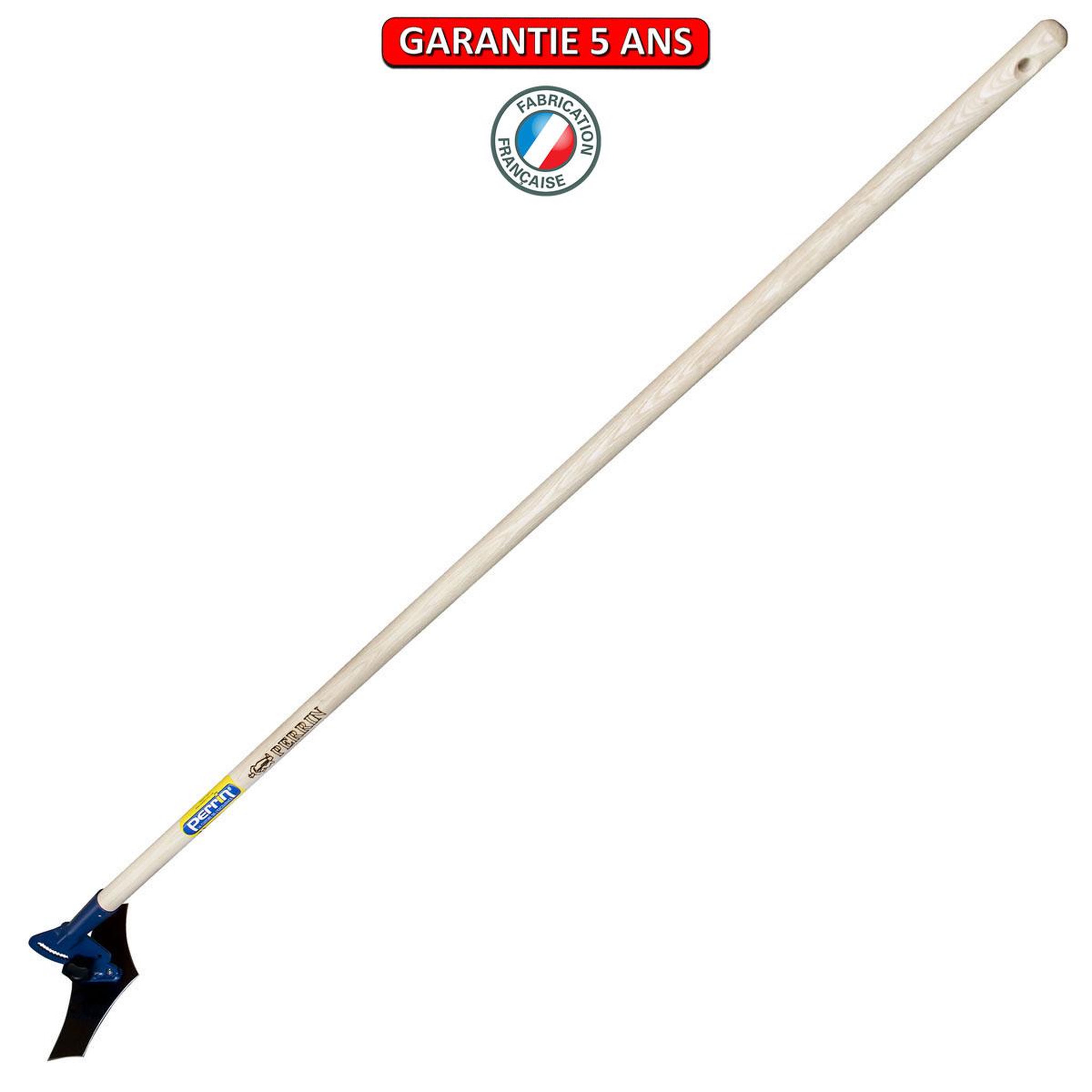OUTILS PERRIN Bineuse 4 lames - manche bois 150 cm - outil de désherbage