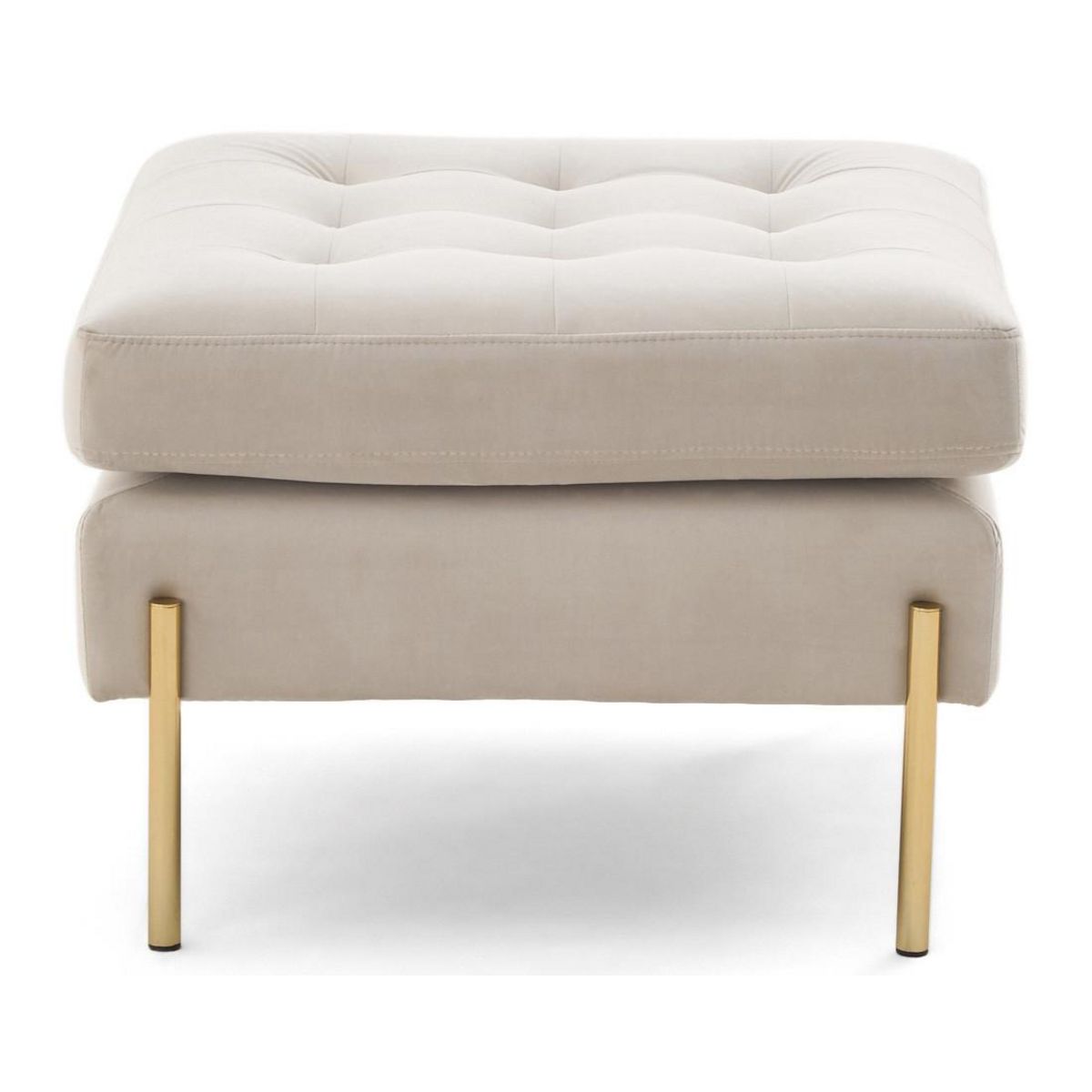 LISA DESIGN Isaure - pouf en velours