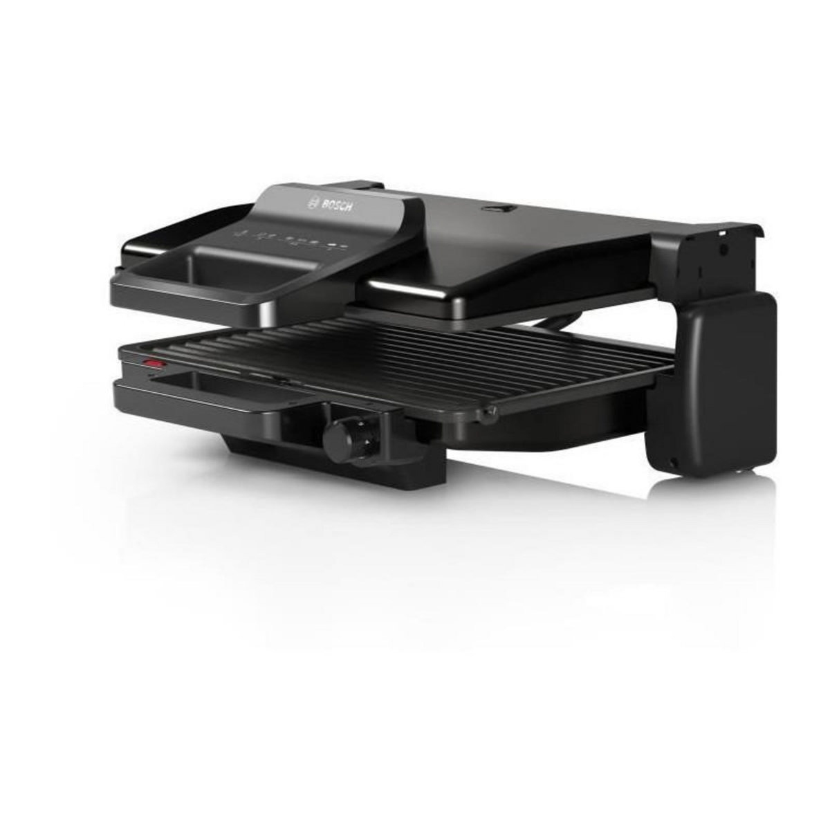 BOSCH Grille-Viande - BOSCH - TCG3323 - Noir Mat - 2000W - thermostat 5 niveaux - 3 positions : mode grill ou four, pierrade