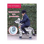Voir la diapositive 2 : Ponycycle Zebre à monter Grand Modèle pour 4 à 9 ans