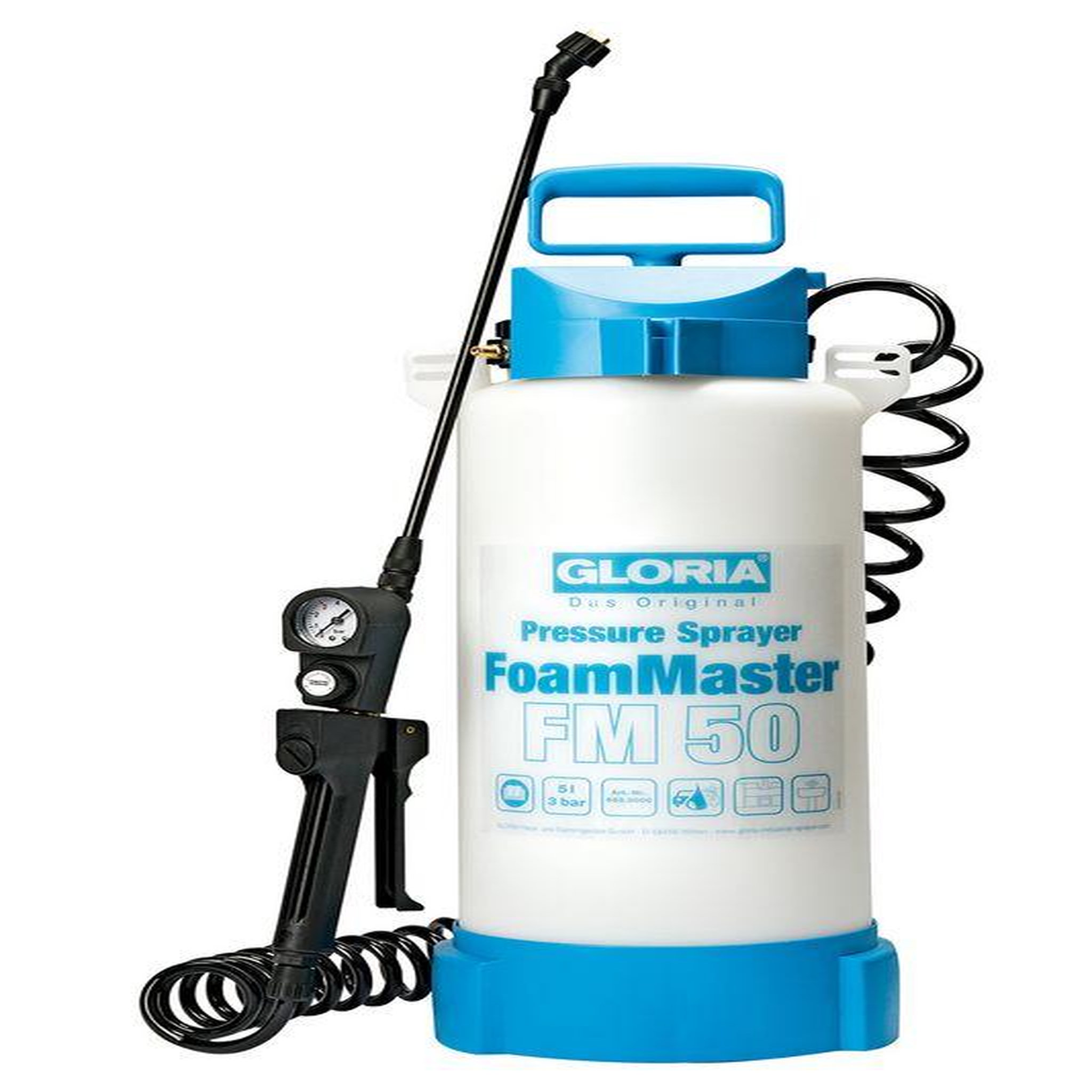 CENTRALE BRICO Pulvérisateur à pression de mousse FoamMaster FM50 - 5L