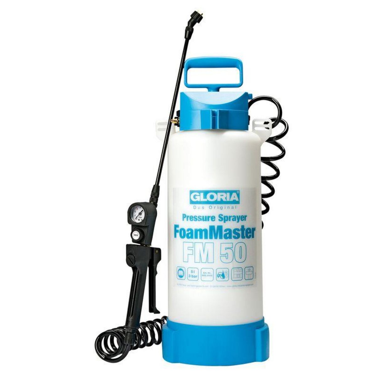 CENTRALE BRICO Pulvérisateur à pression de mousse FoamMaster FM50 - 5L
