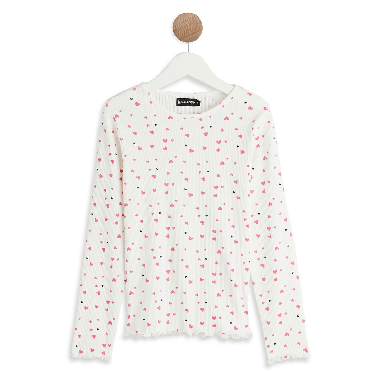 INEXTENSO T-shirt manches longues écru fille 