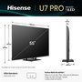 Voir la diapositive 5 : Hisense TV Mini Led 55U7Q PRO 2025 (139cm)