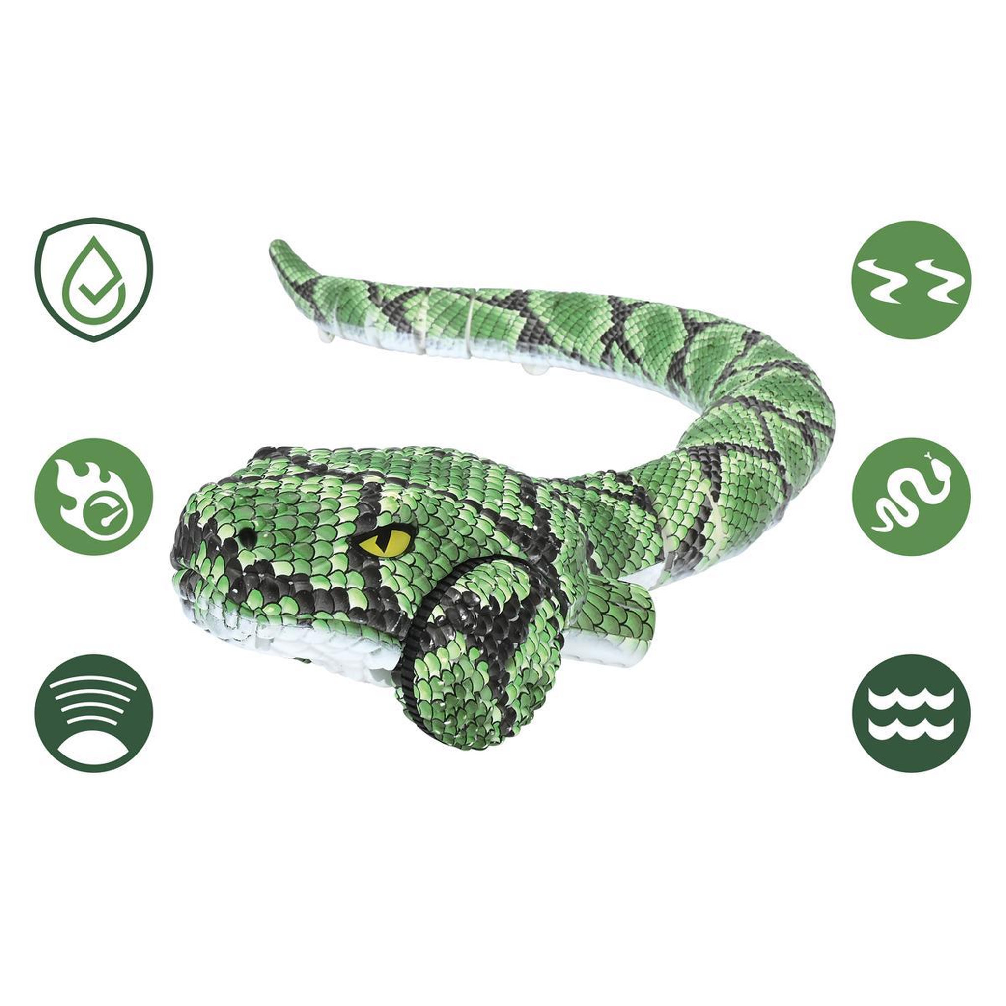 Lexibook Jouet serpent amphibie télécommandé sans fil