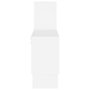 Voir la diapositive 4 : VIDAXL Etagere murale forme d'auto Blanc 82x15x51 cm Bois d'ingenierie