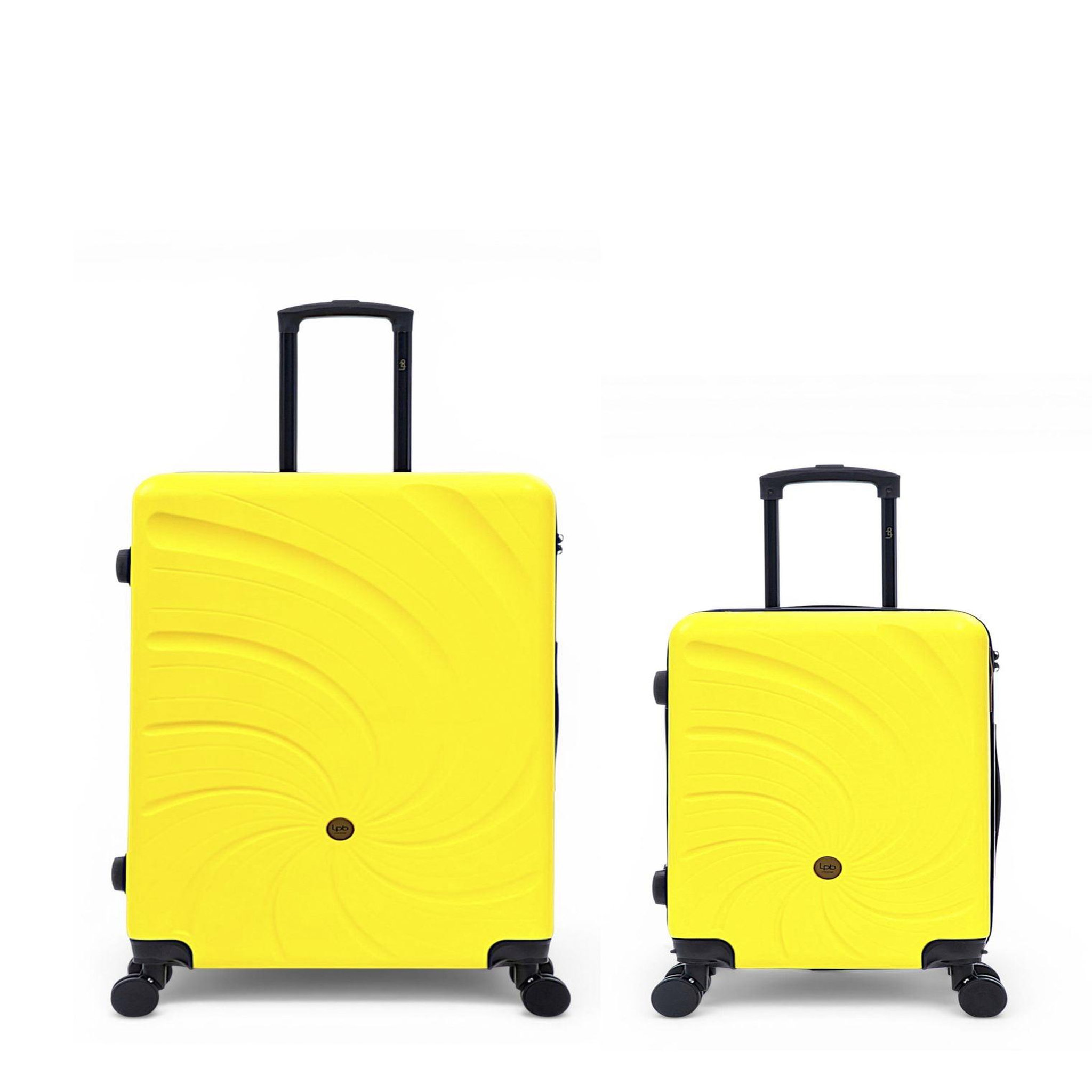 LES P'TITES BOMBES LPB Lot de 2 Valises Rigides Grand Format et Cabine SERENA