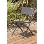 Voir la diapositive 6 : Paris Prix Lot de 6 Chaises de Jardin Pliantes  Boston  82cm Gris Anthracite