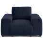 Voir la diapositive 6 : LISA DESIGN Garance - fauteuil en velours côtelé grosses côtes