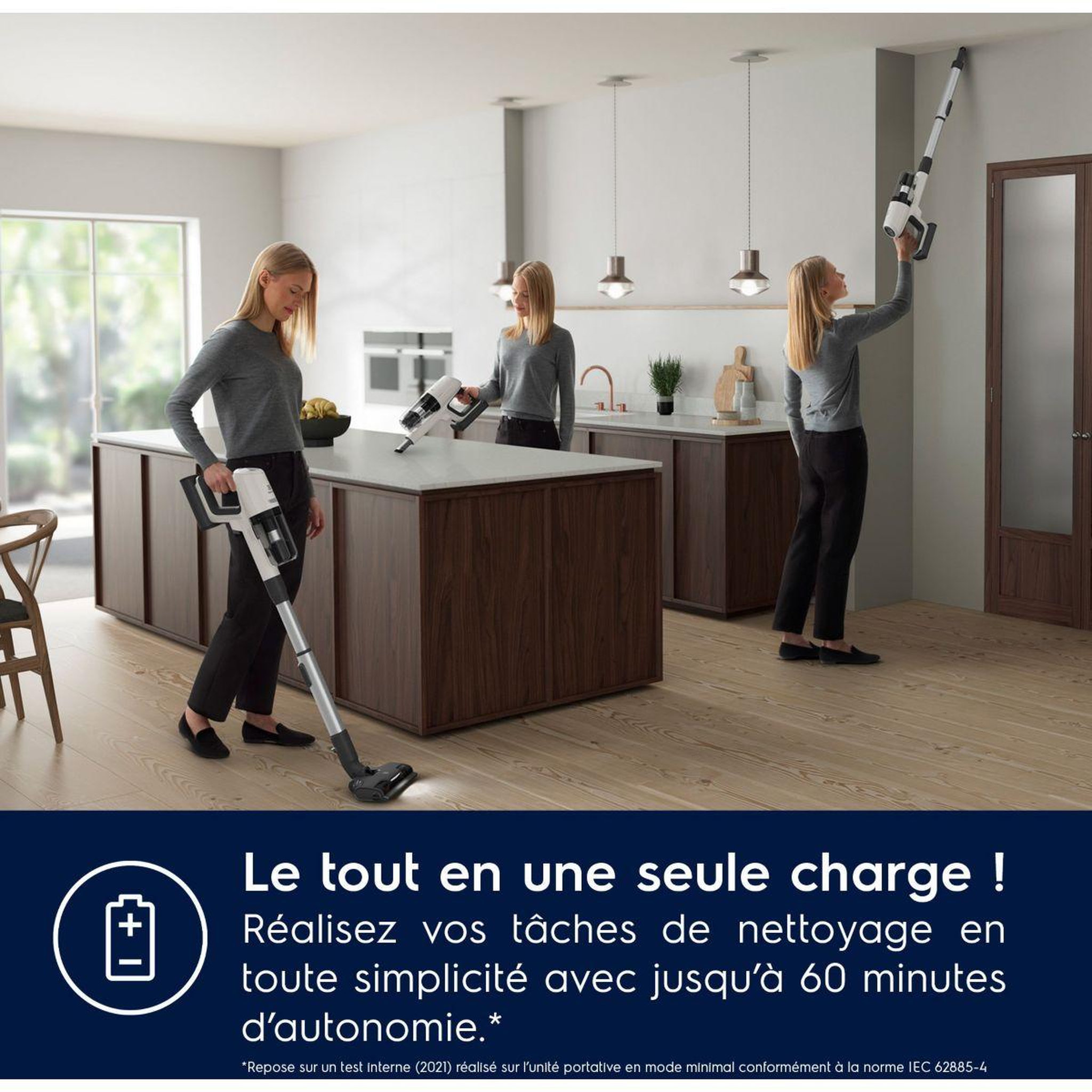 Voir la diapositive 4 : ELECTROLUX Aspirateur balai 800 EP81UB25SH