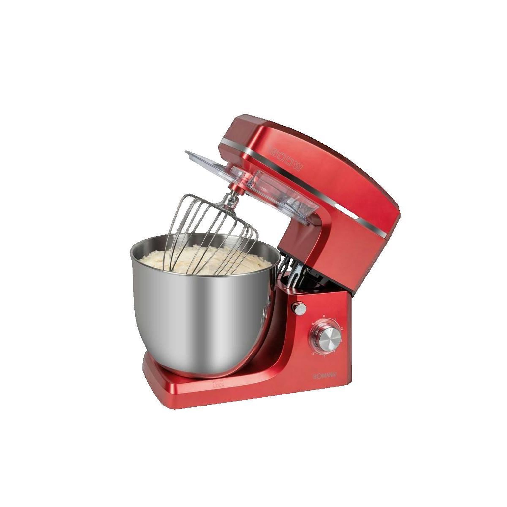 Voir la diapositive 2 : Bomann Robot multifonction Bomann KM 6036 CB rouge