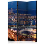 Paris Prix Paravent 3 Volets  Illuminated Barcelona  135x172cm