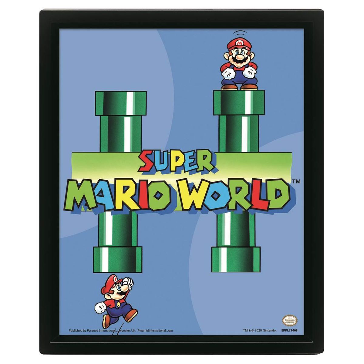Cadre 3D Lenticulaire Super Mario
