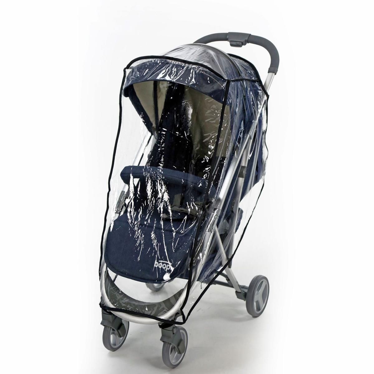 Asalvo Housse de Protection Universelle pour Poussettes contre la Pluie et le Vent
