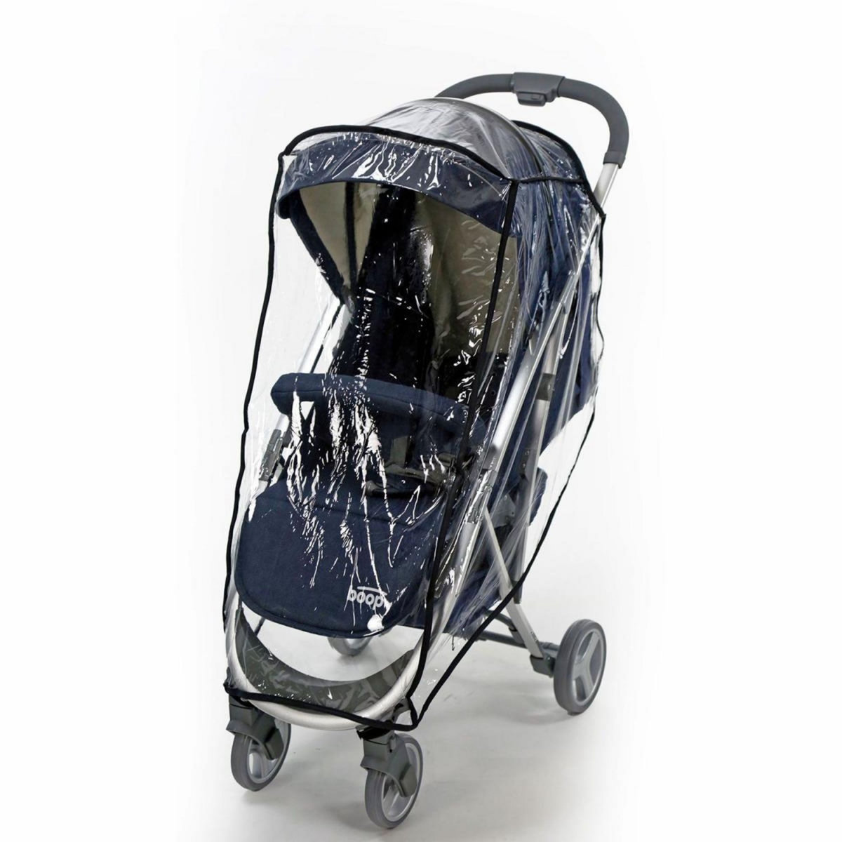 Asalvo Housse de Protection Universelle pour Poussettes contre la Pluie et le Vent