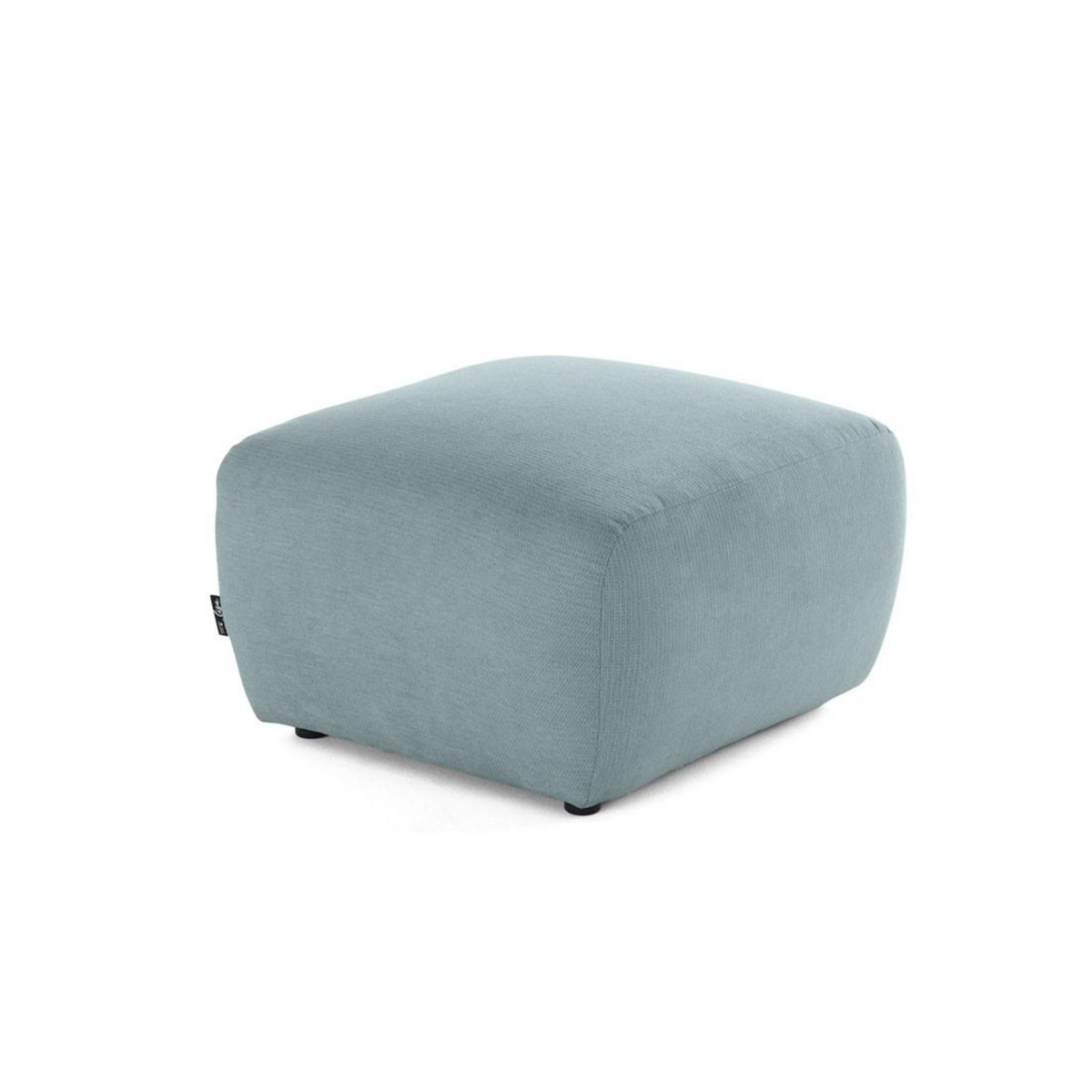 LISA DESIGN Sorrente - pouf - en tissu texturé