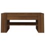 Voir la diapositive 3 : VIDAXL Table basse Chene marron 102x55x45 cm Bois d'ingenierie