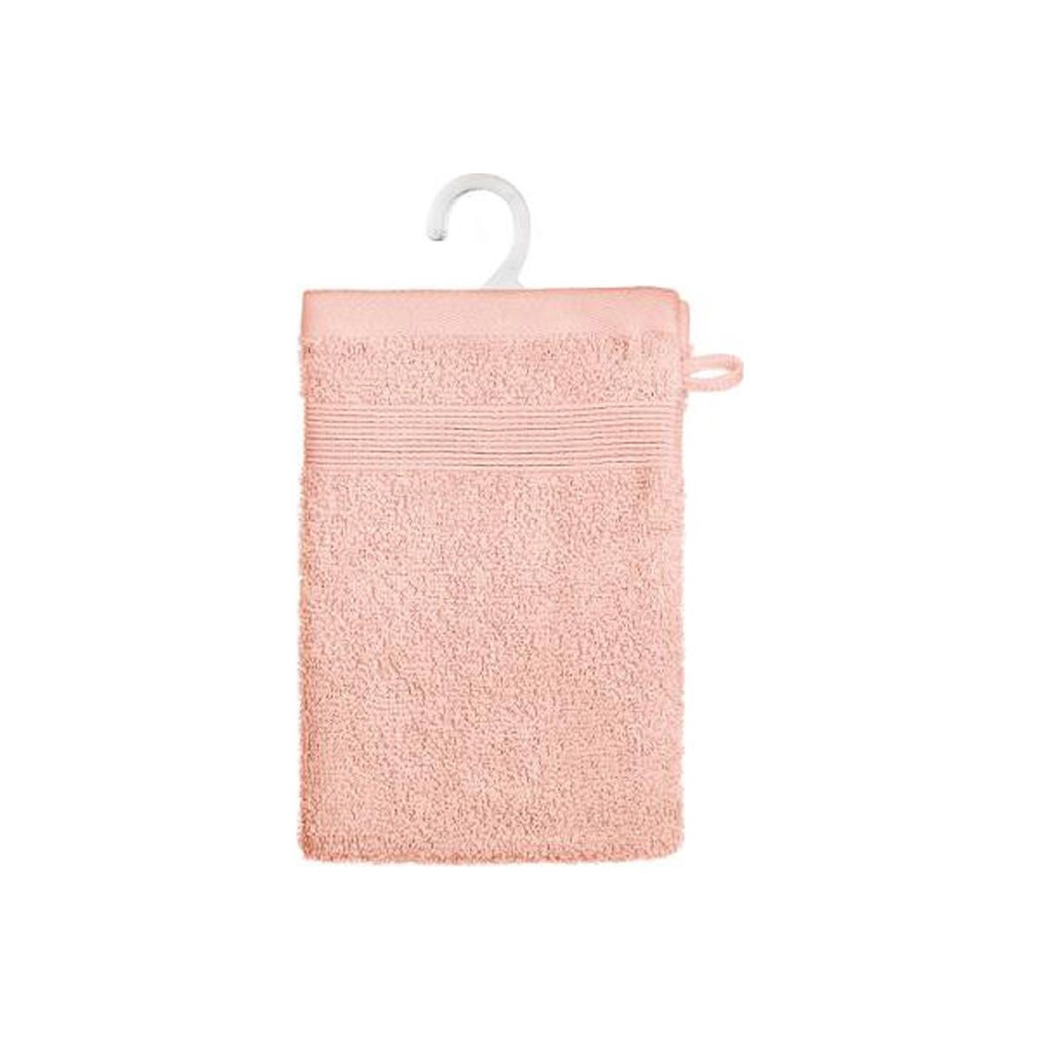 Voir la diapositive 3 : ATMOSPHERA Lot de 2 gants de toilette  confort  15x21cm rose