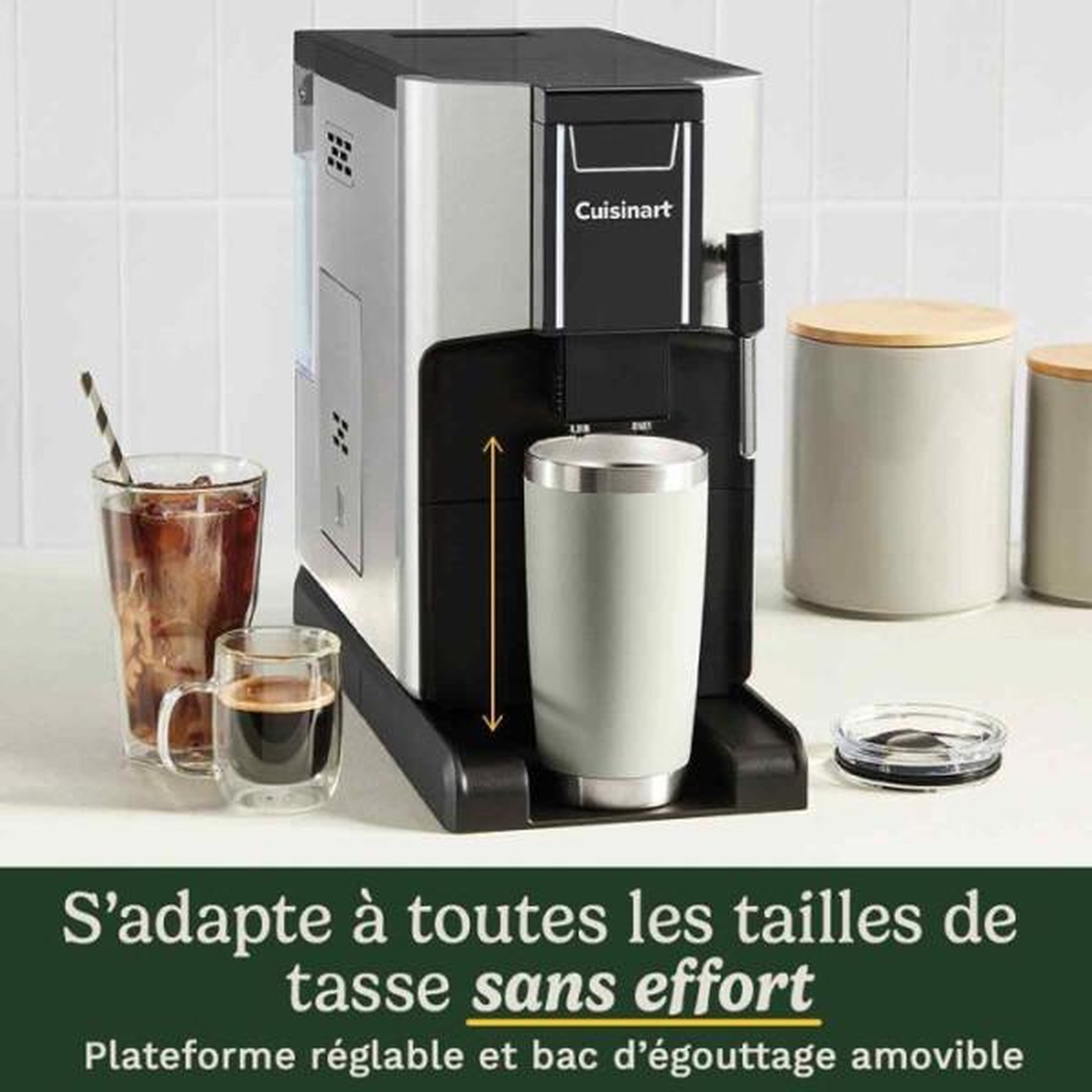 Voir la diapositive 6 : Cuisinart Robot café 15 bars - em550e