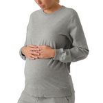 MAMALICIOUS Sweat de Grossesse  Femme Mamalicious 20018951. Coloris disponibles : Gris