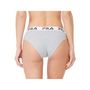 Voir la diapositive 4 : FILA Lot de 3 culottes femme en coton FU6043 couleur grise
