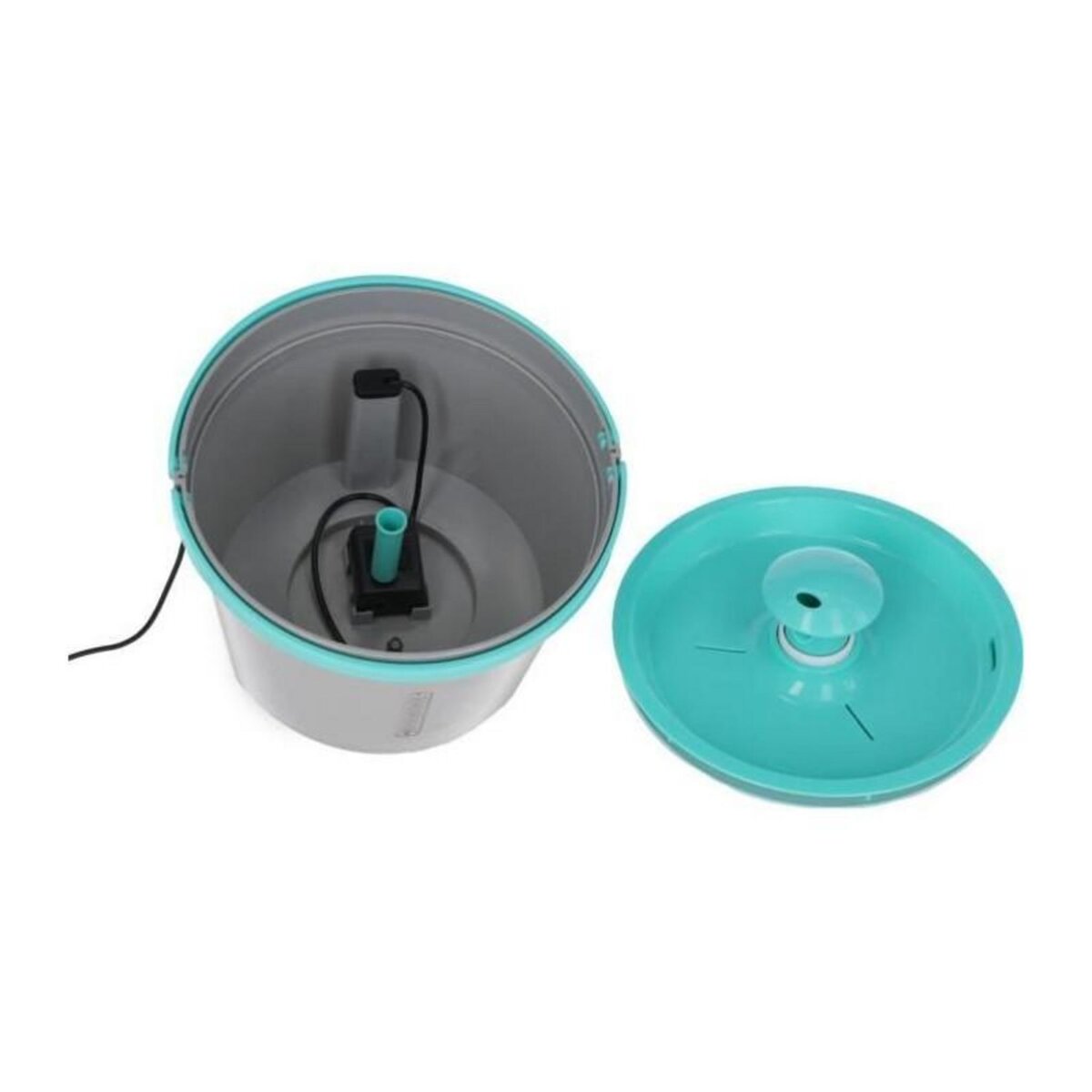 KERBL Fontaine a eau - KERBL - 80557 - 1,6 l - Gris/bleu