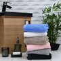 Sensei Maison Lot de 2 serviettes de toilette 500 g/m² STUDIO - 50x90 cm