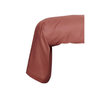 Voir la diapositive 3 : Today Taie de traversin TODAY Essential - 45 x 185 cm - 100% Coton uni - Terracotta