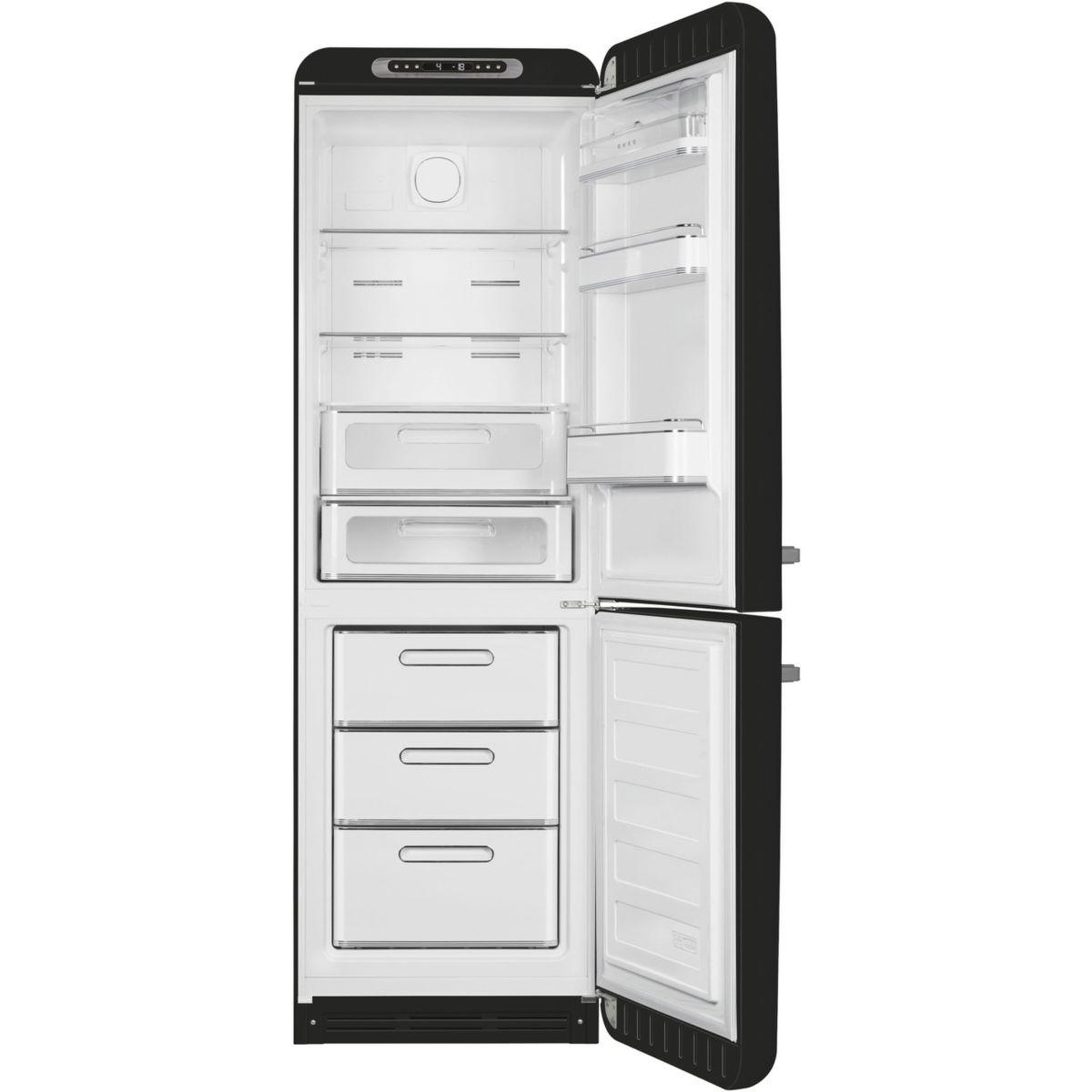 Voir la diapositive 4 : SMEG Réfrigérateur combiné FAB32RBL6