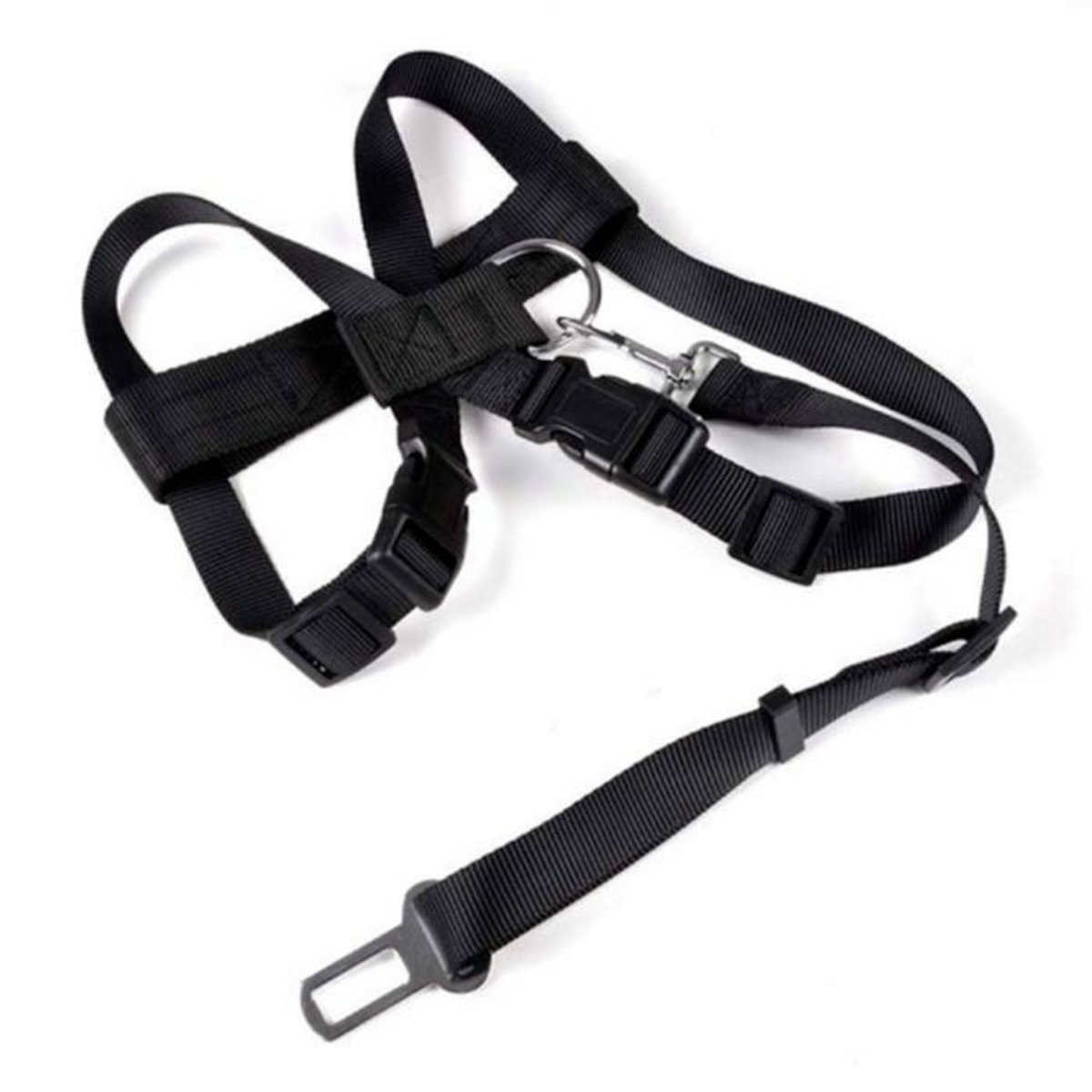 Paris Prix Harnais de Sécurité pour Animaux  Voiture  50cm Noir