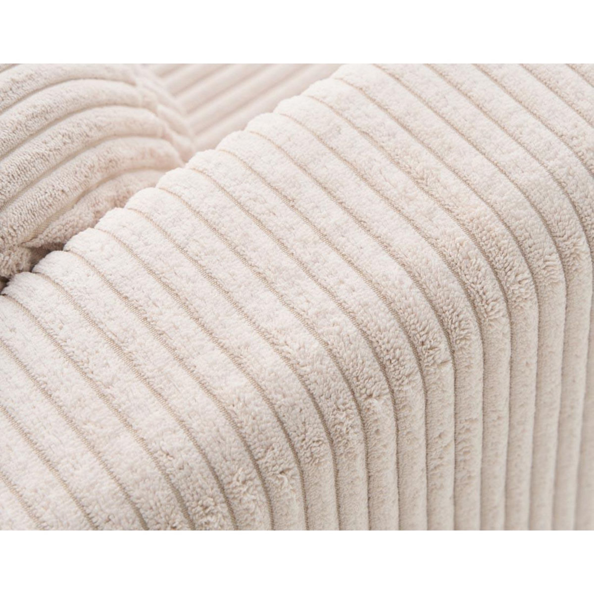 LISA DESIGN Serena - fauteuil déhoussable en velours côtelé