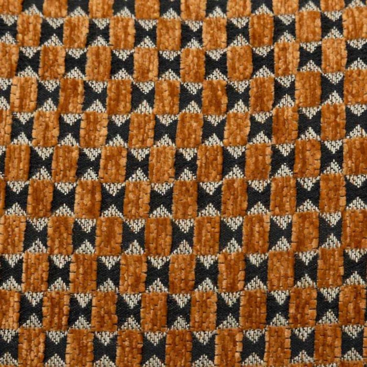 ATMOSPHERA Coussin Déco Jacquard  Zaika  30x50cm Caramel