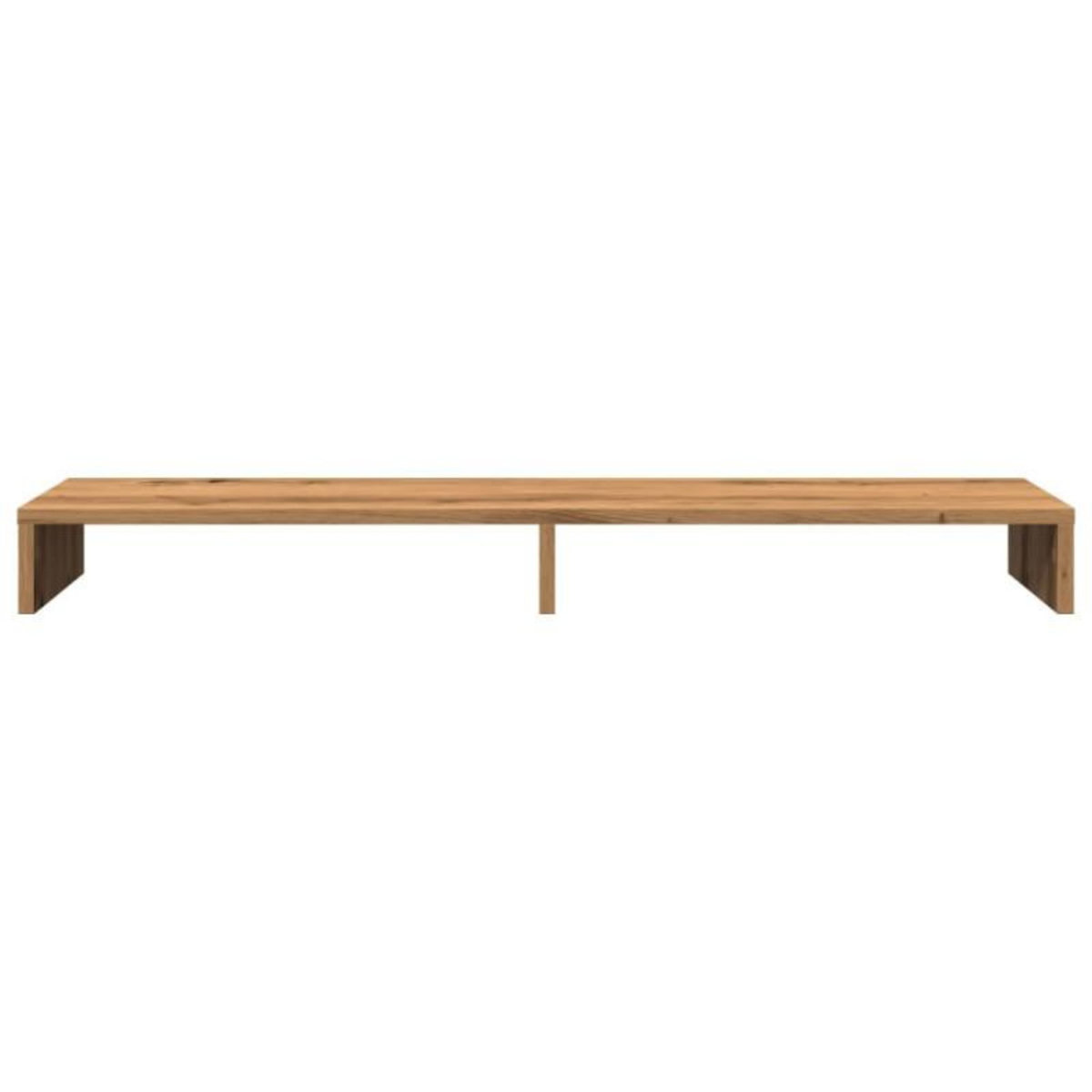 VIDAXL Support de moniteur chêne artisanal 100x27x10cm bois ingénierie