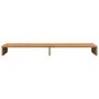 Voir la diapositive 4 : VIDAXL Support de moniteur chêne artisanal 100x27x10cm bois ingénierie