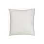 Voir la diapositive 2 : Paris Prix Coussin Déco  Feuilles  43x43cm Blanc