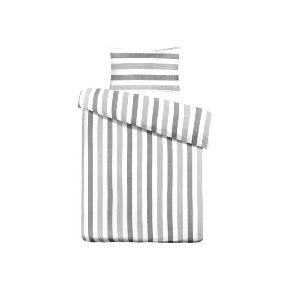 Paris Prix Parure de Lit 2 Pièces  Pina  140x200cm Gris